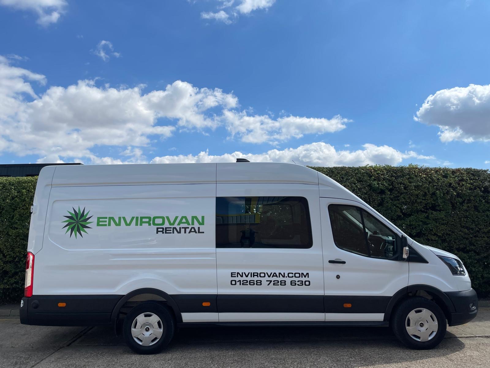 Extra Long Wheelbase Crew Cab Van